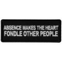 Absence Makes the Heart Fondle Other People Patch