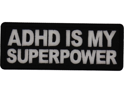 ADHD is my Superpower Patch