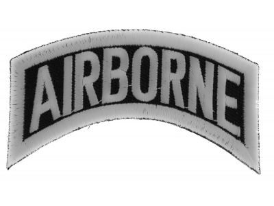 Airborne Small Rocker Patch | US Army Military Veteran Patches