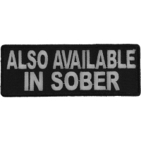 Also Available In Sober Patch