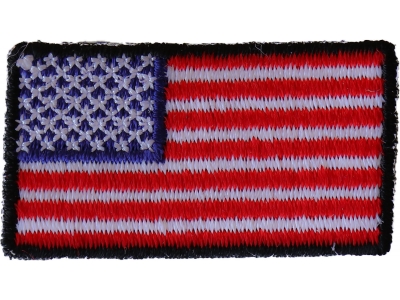 American Flag Embroidered Iron on Patch