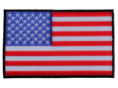 American Flag Patch with Black Borders