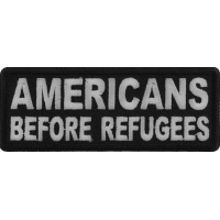 Americans Before Refugees Patch