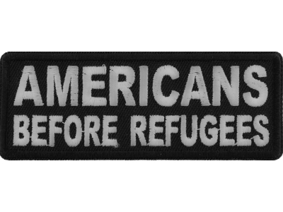 Americans Before Refugees Patch