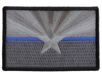 Arizona State Flag Blue Line Police Patch