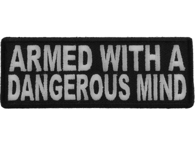 Armed With A Dangerous Mind Patch