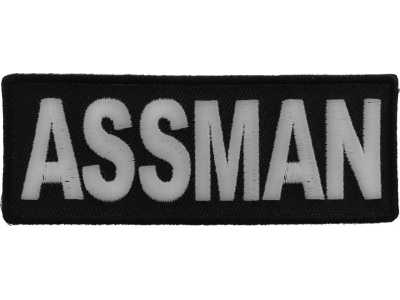 Assman Funny Patch | Embroidered Patches