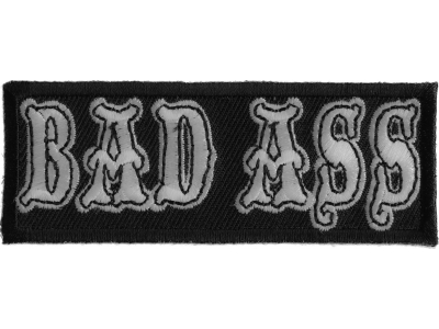 Bad Ass Patch | Embroidered Patches