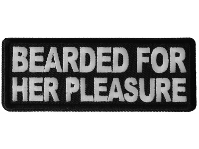 Bearded For Her Pleasure Patch