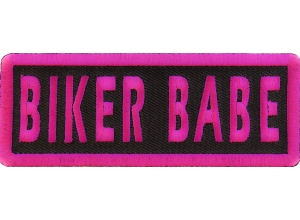 Biker Babe Patch | Embroidered Patches