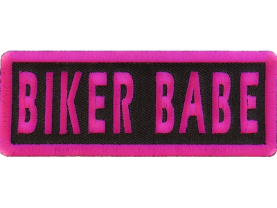 Biker Babe Patch | Embroidered Patches