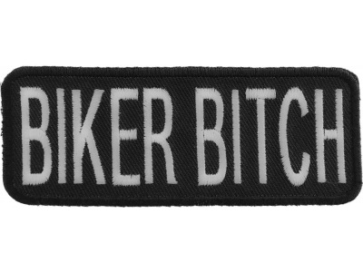 Biker Bitch Patch | Embroidered Patches