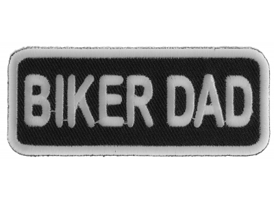 Biker Dad Patch | Embroidered Patches