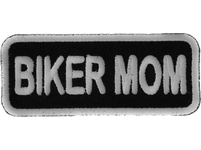 Biker Mom Patch | Embroidered Patches