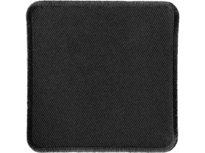 Black 3 Inch Square Blank Patch | Embroidered Patches