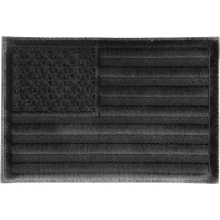 Black American Flag Patch