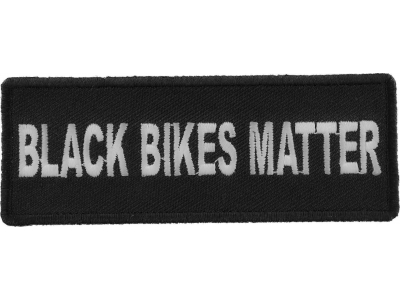 Black Bikes Matter Patch