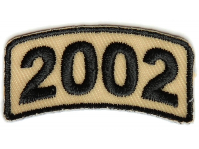 Black Desert Year Rocker Patch 2002