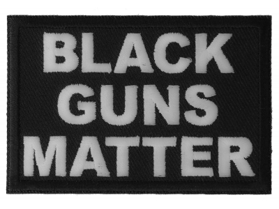 Black Guns Matter Patch