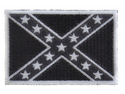 Black Rebel Flag Patch