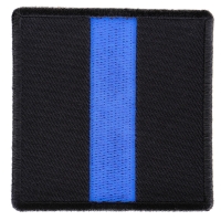 Blue Line Police Family Patch