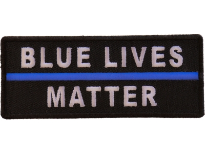 Blue Lives Matter Patch