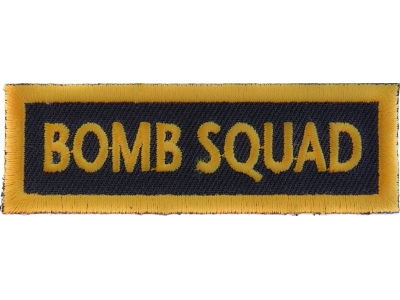 Bomb Squad Patch | US Army Military Veteran Patches