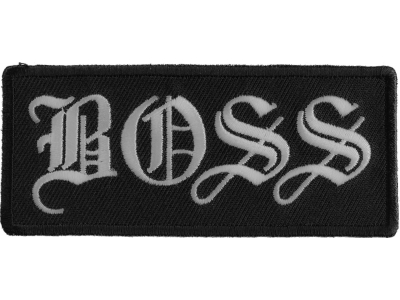 Boss Patch | Embroidered Patches