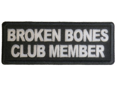 Broken Bones Club Member Patch