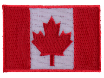 Canada Flag Patch Small | Embroidered Patches