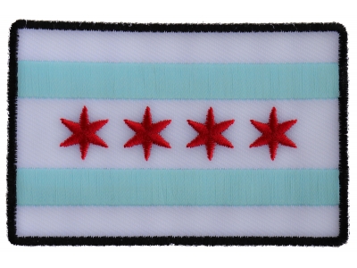 Chicago City Flag Patch