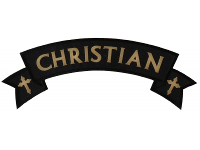 Christian Rocker Patch | Embroidered Patches