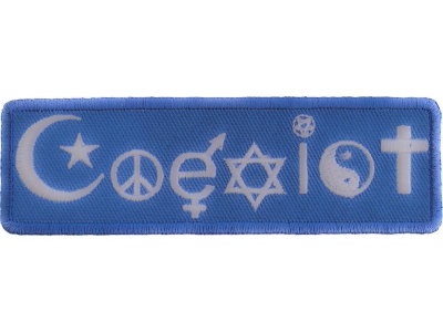 Coexist Patch | Embroidered Patches