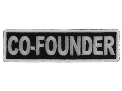 Cofounder Patch White