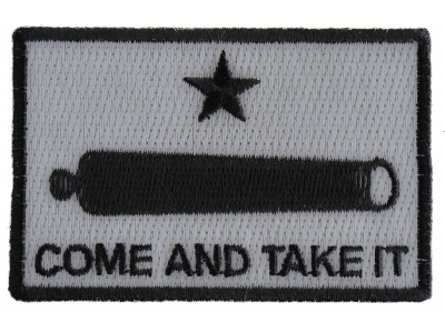 Come And Take It Cannon Star Patch