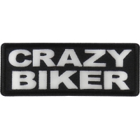 Crazy Biker Patch