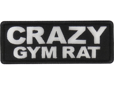 Crazy Gym Rat Patch