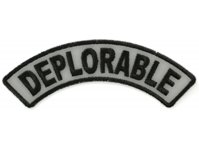 Deplorable Rocker Patch