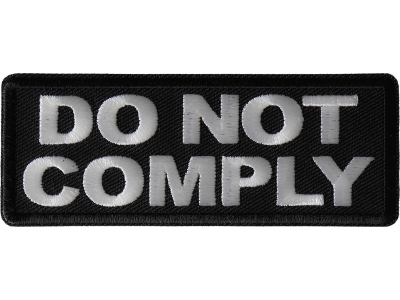 Do not Comply Patch