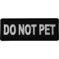 Do Not Pet Patch