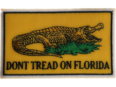 Don't tread on Florida Flag Patch