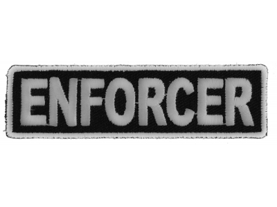 Enforcer Patch 3.5 Inch White