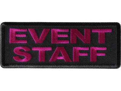 Even Staff Patch Pink