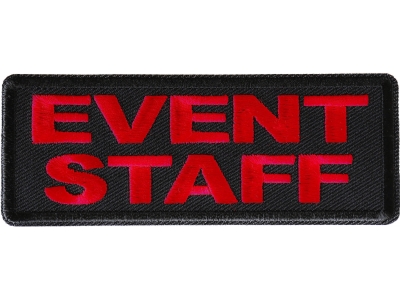 Even Staff Patch Red