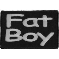 Fat Boy Patch | Embroidered Patches