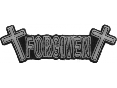 FORGIVEN Patch | Embroidered Patches