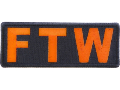 FTW Orange Patch