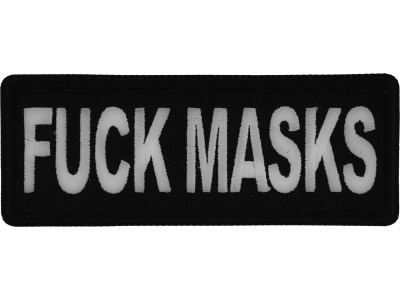 Fuck Masks Patch