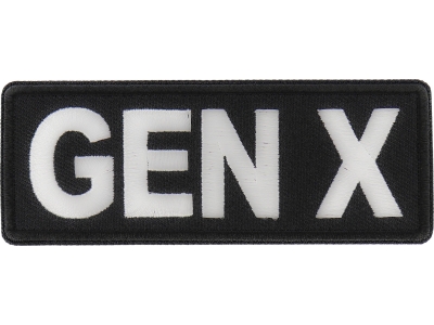 Gen X Patch