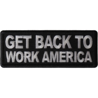 Get Back to Work America Patch